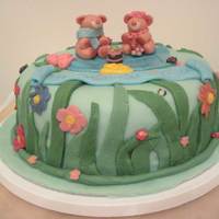 My Very First Birthday Cake This one took me endless effort to complete, as I had some problems to solve and did not know how......anyway I'm quite satisfied, and...