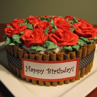 Rose Bouquet Cake 