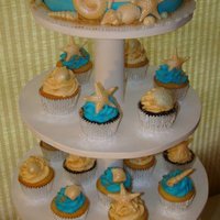 Seashell Wedding Cake 