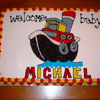 Tugboat Babyshower tugboat themed baby shower