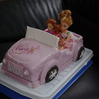Winx Car The dolls are real but everything else is cake,... chocolate cake,... mmmmmm