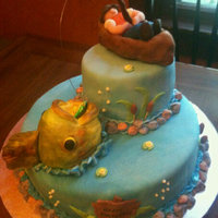 Fishing Made this for my nephew's 14th birthday. Many ideas from CC. Thanks!