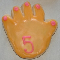 Whole Hand Cookies This is really my first batch of cookies. My daughter turned 5 and was telling everyone that now she is "a whole hand". I made...