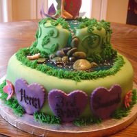 Tinkerbell Cake This cake is for my dd's B-day! I wish I could say I had a blast with this cake but it stressed me out! I wanted it to be perfect and...