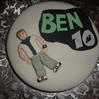 Practice Ben 10 Cake For My Nephew While taking my first Wilton course, my nephew asked my for a Ben 10 Cake. I think the character turned out ok, having never worked with...