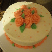 Wilton Course One Rose Cake 