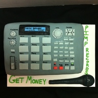 Beat Machine Yellow Butter Cake covered with gray fondant and all fondant details. My daughter and I made this cake for her Uncle an aspiring music...