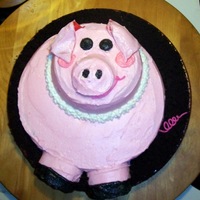 Miss Piggy I made this one just for fun! The ears are fruit rollups with frosting on them because I didn't have (and have never actually used yet...