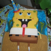 Sponge Bob Square Pants Birthday Clasic Sponge Bob in his party hat! TFL