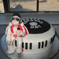 Happy Father's Day Elvis Made this Father's Day Elvis cake for my husband who sometime impersonates Elvis at parties and social functions. He loves Elvis and...