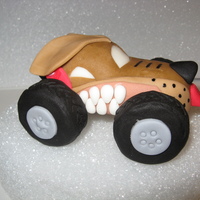 Monster Mutt Made this Monster Truck for a little 4 year old birthday boy, Hudson, who loves Monster Trucks. Copied the Monster Truck "Monster Mutt...