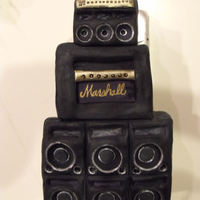 Amp / Amplifier / For Guitar Heavy Metal Cake this is a "Marshall " amp for my son's 10th Birthday cake. He loves the xbox game " Brutal Legend" which is a...