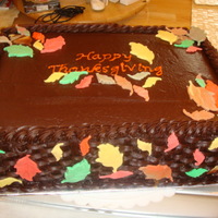 Thanksgiving Cake 