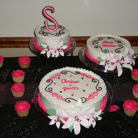 Amber's Lily White Cake and Buttercream frosting... simple and tasty just as friend requested!