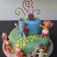 In The Night Garden Cake This was my first attempt using fondant. I made this for my son's 2nd birthday, the design came from a photo I found on Flickr (if...