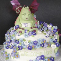 Forget Me Not - Welcome Home When my daughter left for to attend university in China she wanted a dragon going away cake. This is what I had planned to make, but at the...