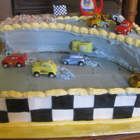 Adrian's Birthday Cake dominican and chocolate cake with vanilla filling.