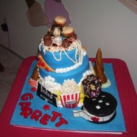 Cloudy With A Chance Of Meatballs This is the fourth fondant cake I had ever made. Made it last year with MMF. My fondant got a little saggy due to an unexpected...