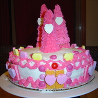 Last Minute Throw Togather Castle Cake 