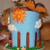 Summer This goes in the set of four I did to represent the seasons for my niece's birthday