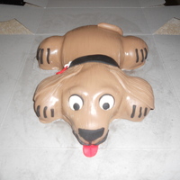 Dog Cake our puggles 2nd birthday