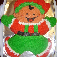 Happy Elf All butter cream icing