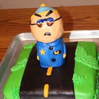 South Park Cop Cake 