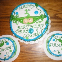 Sweatpea 1Sr Birthday Cake 