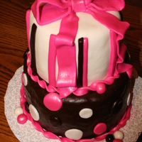 Baby Shower 2 Tier Cake 