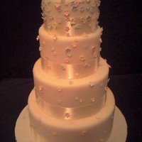 Gumpaste Spring Flower Cake 