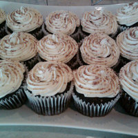 Chocolate Cupcakes I made these for my husbands company as a last treat before their upcoming deployment.