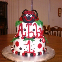 Ladybug Cake Ladybug cake for 1 year old bday