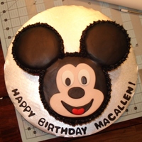 Mickey Mouse Inspired by all the wonderful Mickey cakes on CC.com. thanks everyone!