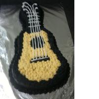 Guitar Cake my first attempt at a guitar cake, it's a gluten free spice cake covered in BC frosting. this was for my brother - in - law's...