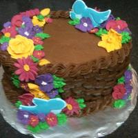 Basket Cake Wilton Course 2 final cake