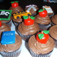 Back To School Cupcakes 