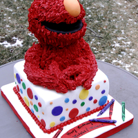 Elmo Cake 