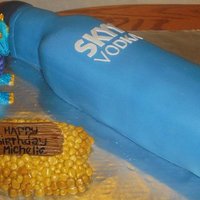 Skyy Vodka And Dragon Skyy Vodka Bottle with dragon and his gold