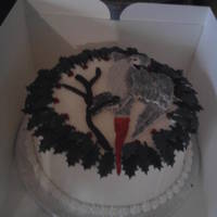 Polly's Christmas This one I made for my brother who just loves anything cake and his African grey parrot. A traditional rich fruit cake covered in marzipan...