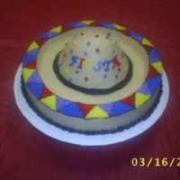 Sombrero Cake Thanks to boween for the great idea! I made this cake for a "Fiesta" that my Sunday School Class had. The top of the sombrero is...
