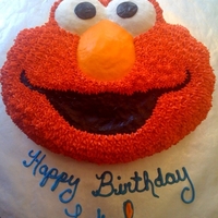 Elmo Cake 