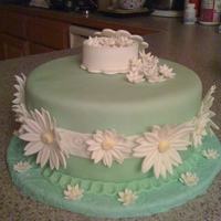 Fondant / Gumpaste Class Daisy Cake with gumpaste box