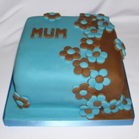 Mum's Birthday Cake Inspired by brilliant designs I've seen on CC. Thank you!!