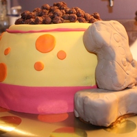 Dog Bowl This was done for a fundraiser to help a local group that connects service dogs to those who need their assistance.