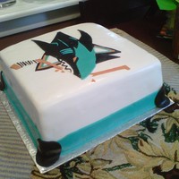 San Jose Sharks Cake 