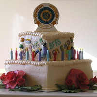 Relief Society Birthday The women's group with my church, the relief society, wanted a cake to celebrate the birthday of the organization. Around the sides of...