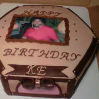 Octagon Birthday Cake 