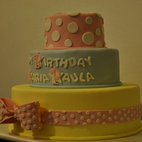 Baby Minnie Mouse Cake Yellow cake, filled with Brazilian traditional baba de moca (coconut milk, egg yolks and condensed milk). Cover and detail in fondant. The...