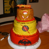 Free Comic Book Day! This is a cake I made for my favorite local comic book store in honor of Free Comic Book Day. It also celebrates the kick-off of a new...