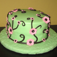 Cherry Blossom Cake/hat Cake 